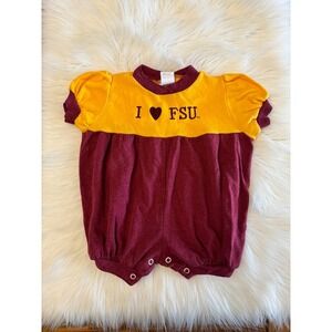 FSU‎ Florida state Seminole one piece outfit size 12m
